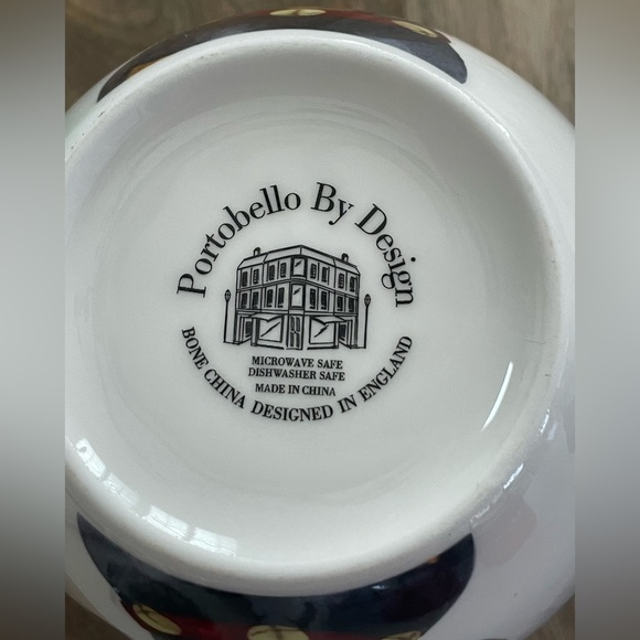 Dachshund Christmas Holiday mug, large and adorable by Portobello bone china NWT - Picture 7 of 11